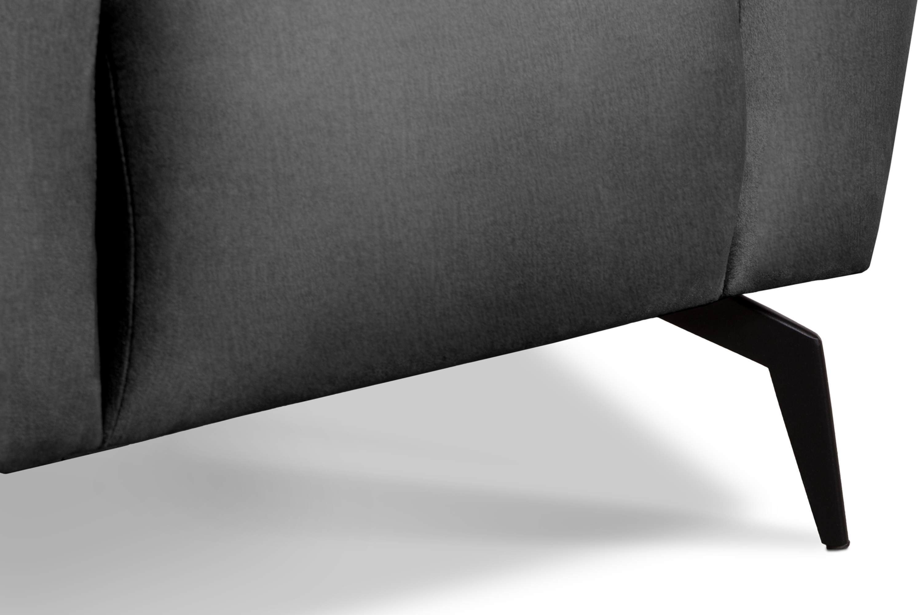 breiten Gewebe wasserabweisenden Konsimo Sessel | hellgrau Armlehnen, Eigenschaften, mit hellgrau mit Design RUBERO modernes