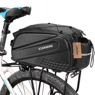 Lixada Fahrradtasche Fahrrad Багажträgertasche 10 L,Multifunktionale,Verstellbare, EVA-Material,Einfache Installation