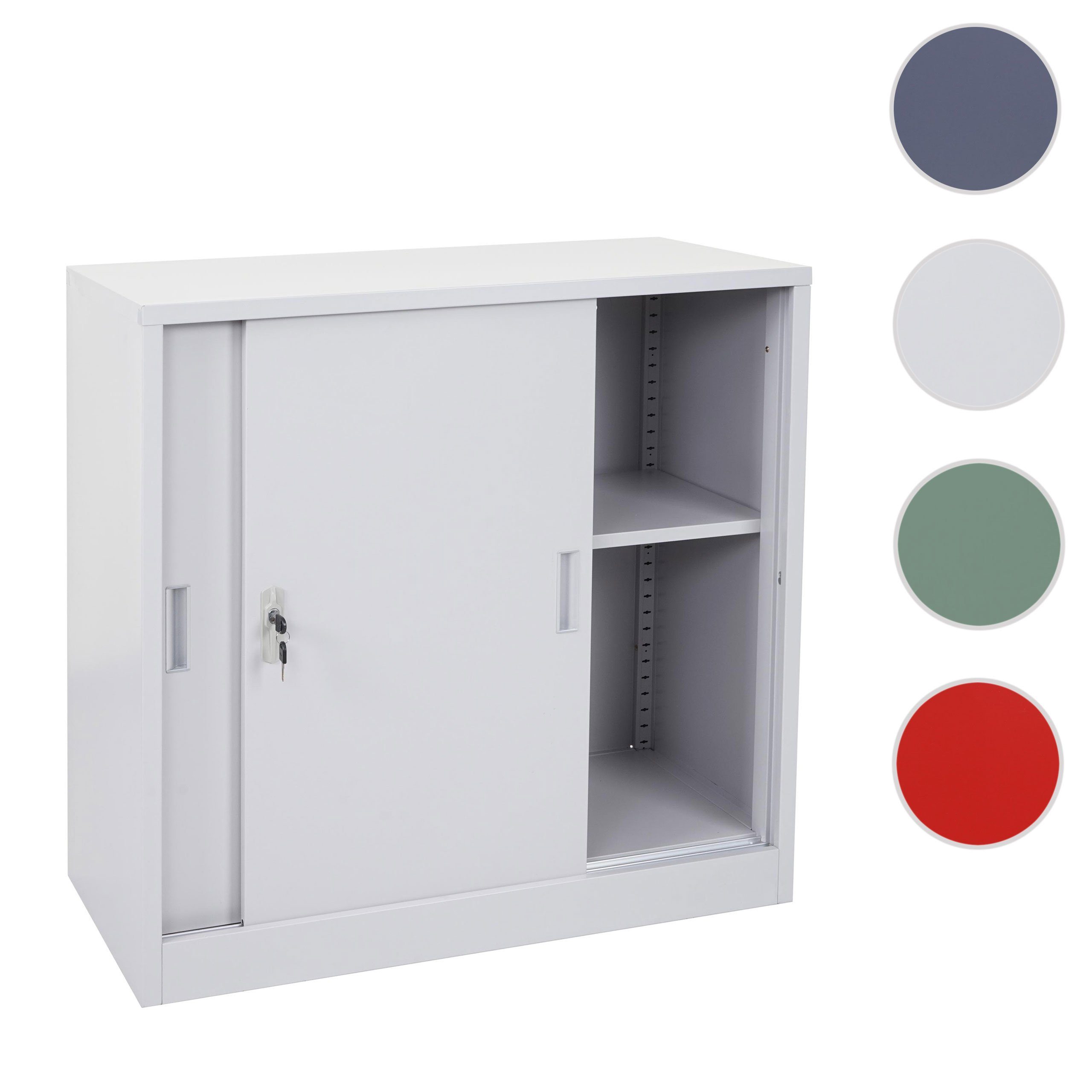 MCW Aktenschrank MCW-F41 2 Schiebetüren, 2 günstig online kaufen