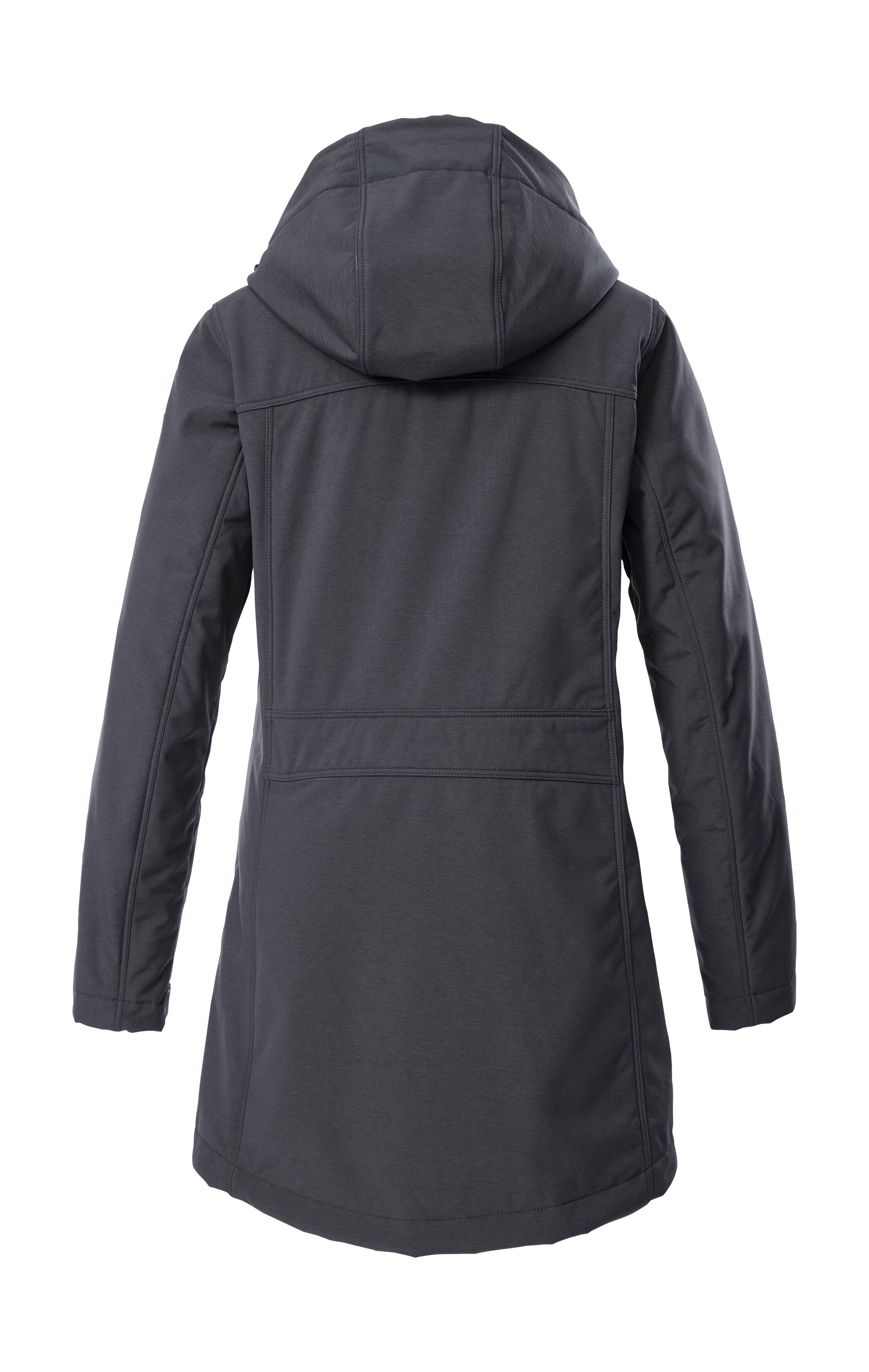 G.I.G.A. DX by killtec Softshellparka GW 36 WMN SFTSHLL PRK Softshellparka: wasserdicht, Teddyfell, 2-Wege-Reißverschluss