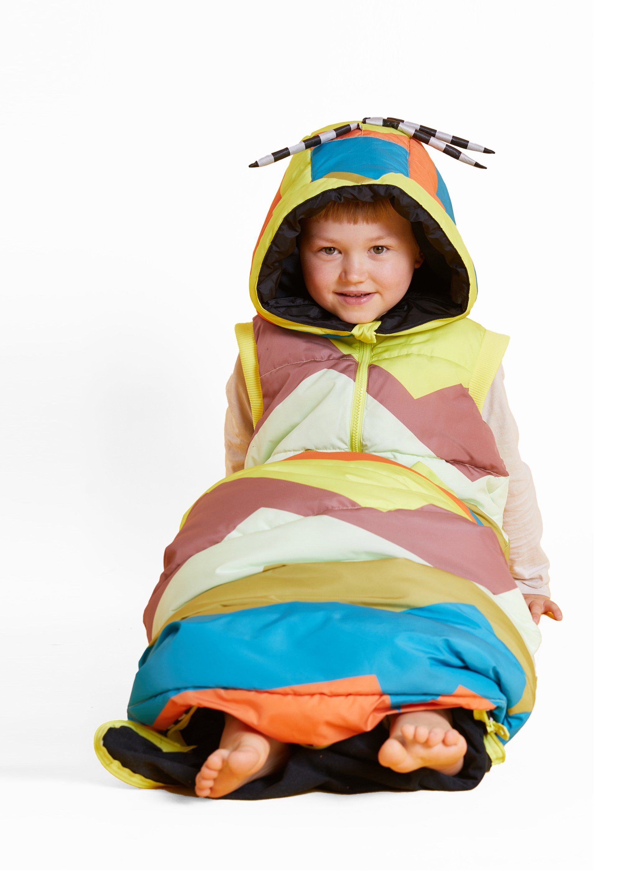 WeeDo Kinderschlafsack WOODY Bird, Hält warm bei einer Temperatur von 0-18 Grad