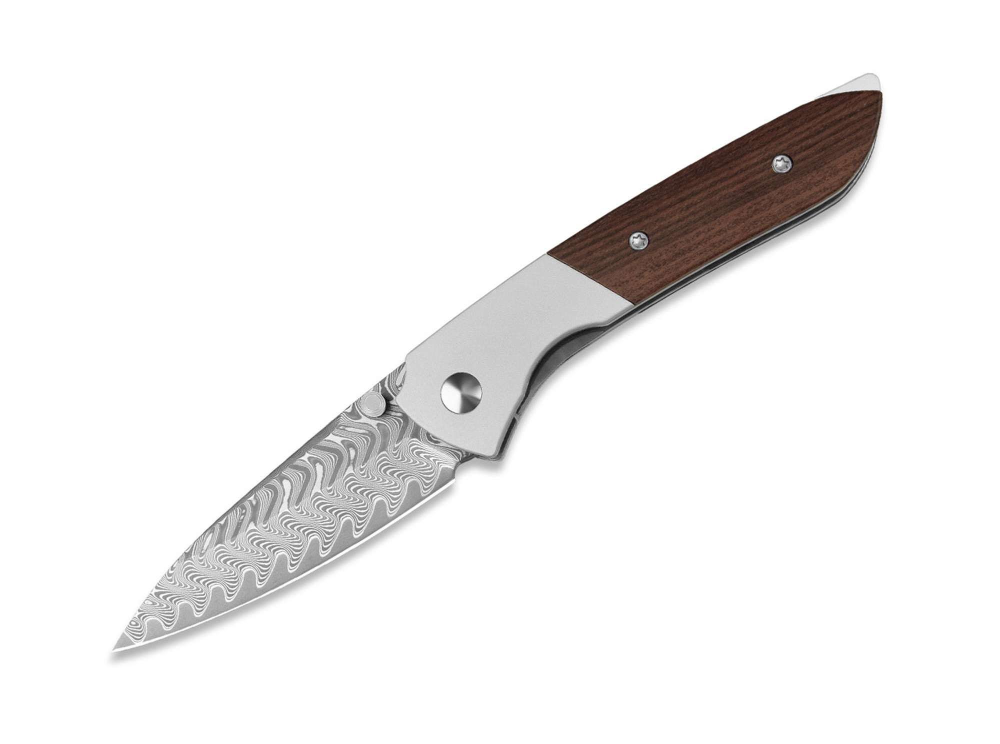 Kizer Taschenmesser Kizer Spitfire Damascus Ti Mkuruti