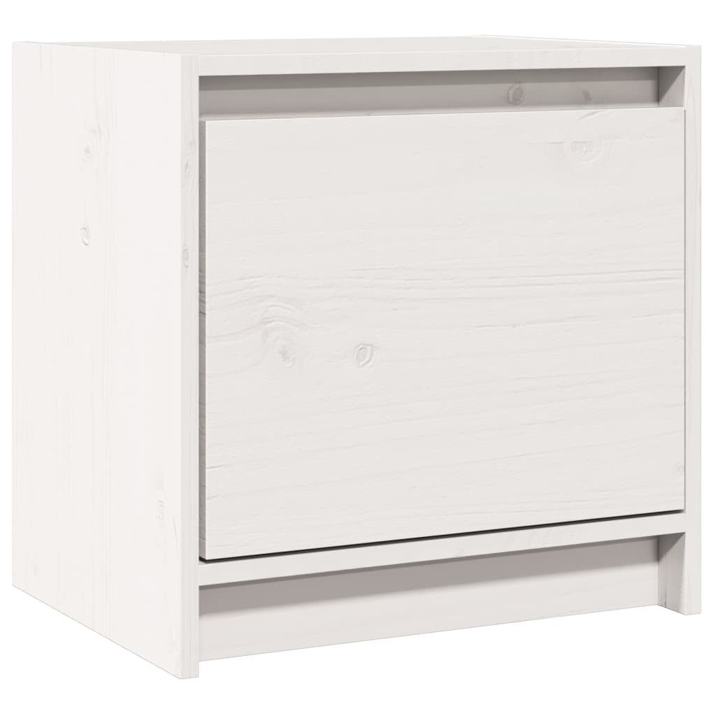 vidaXL Nachttisch Nachtschrank Weiß 40x30,5x40 cm günstig online kaufen