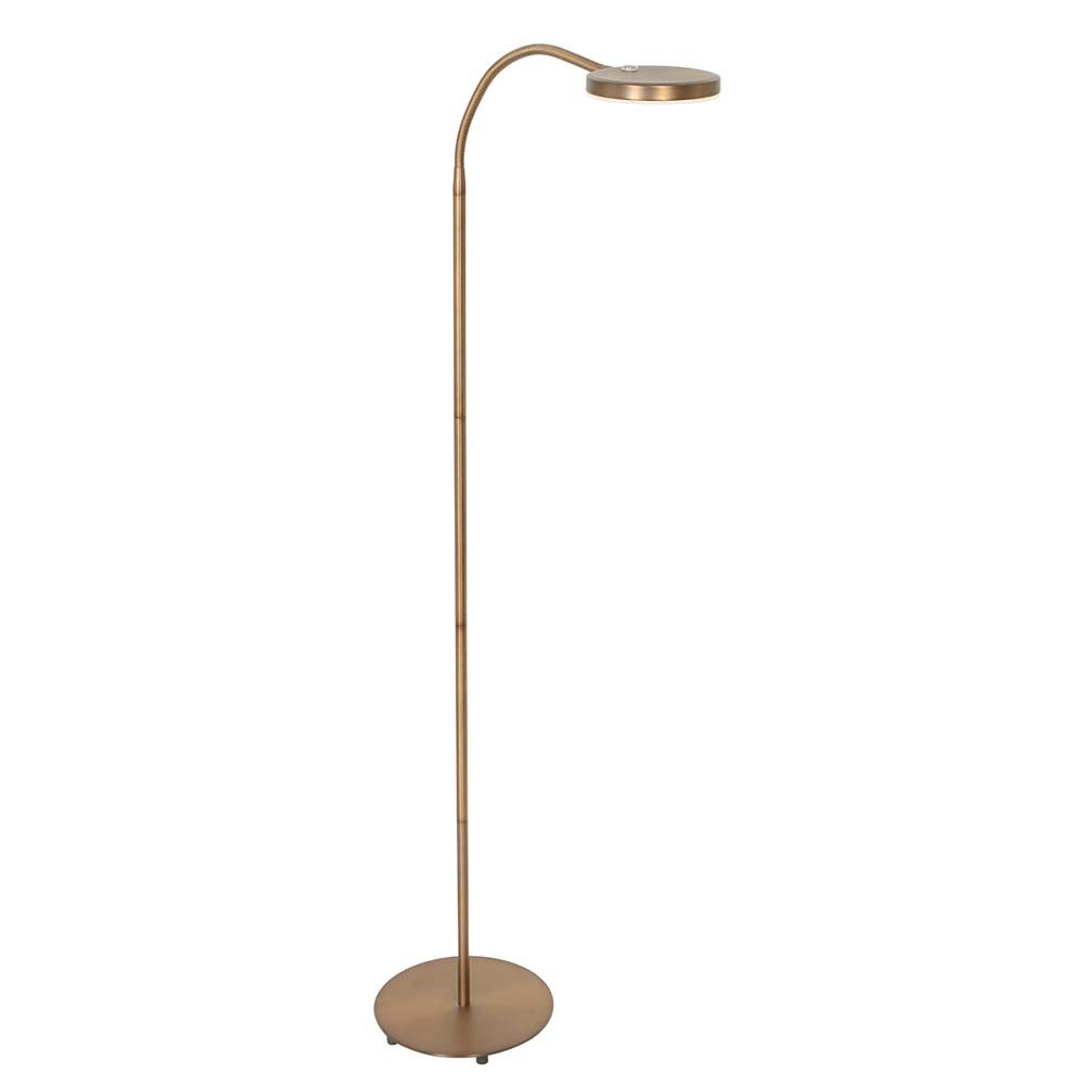 Steinhauer LIGHTING LED Stehlampe, LED-Leuchtmittel fest verbaut, Warmweiß, Stehleuchte Leselampe Beistellleuchte LED Flexo Wohnzimmerlampe