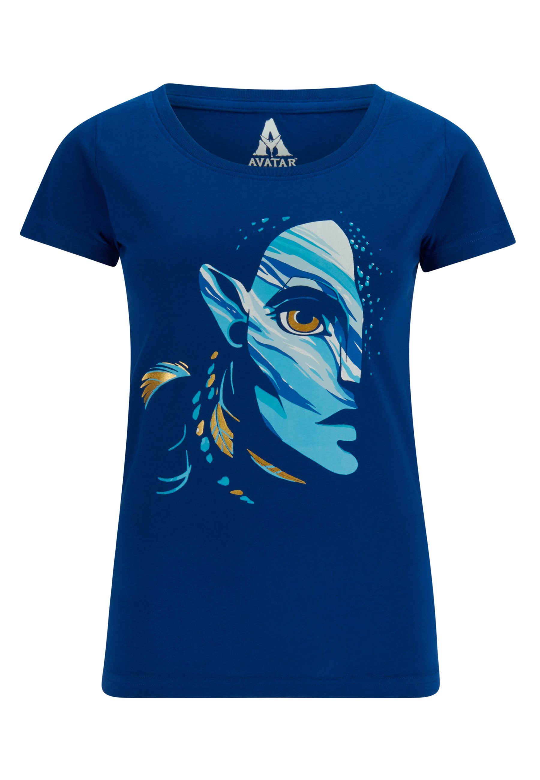 T-Shirt Avatar T-Shirt Damen Oberteil kurzarm Shirt