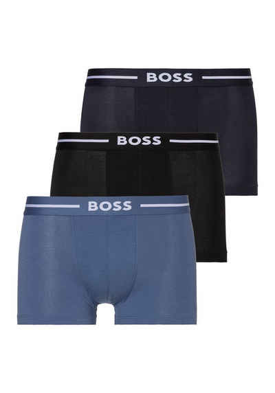 BOSS Trunk Trunk 3P Bold (Packung, 3-St., 3er) mit BOSS Logo auf dem Bund