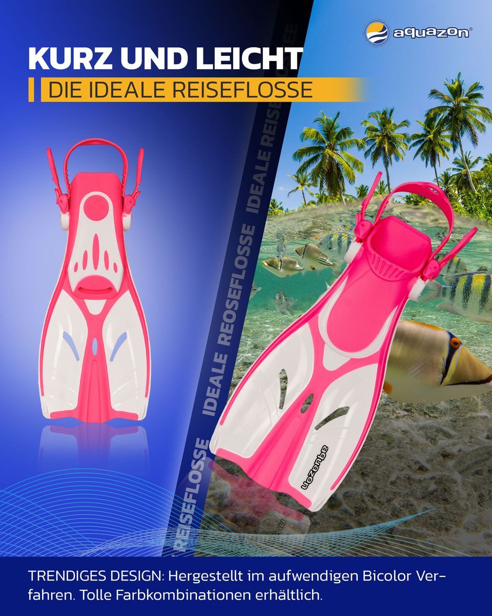 AQUAZON Flosse STYLE Schwimmflossen, Schnorchelflossen, Taucherflossen