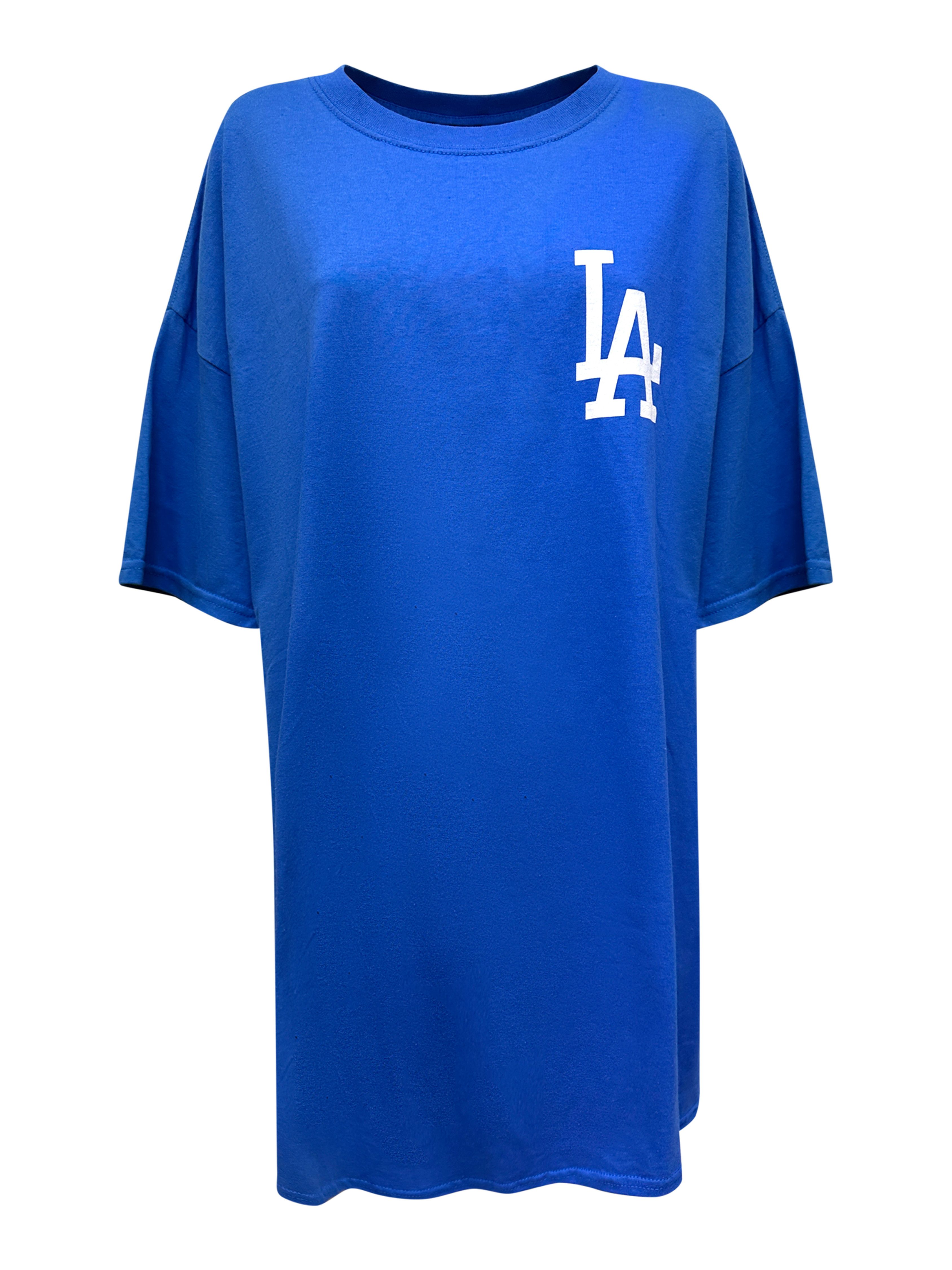 Worldclassca T-Shirt Worldclassca Oversized T-SHIRT LA Print Washed Tee Som günstig online kaufen