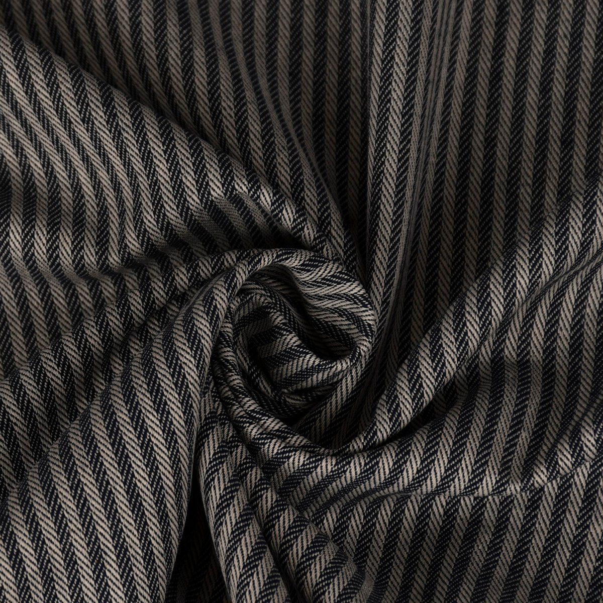 Smokband Vorhang made blau oder 3mm SCHÖNER Streifen blau LEBEN., Vorhang handmade, SCHÖNER beige St), Wunschlänge, blickdicht, vorgewaschen beige, Baumwolle, (1 in LEBEN. Germany, 245cm