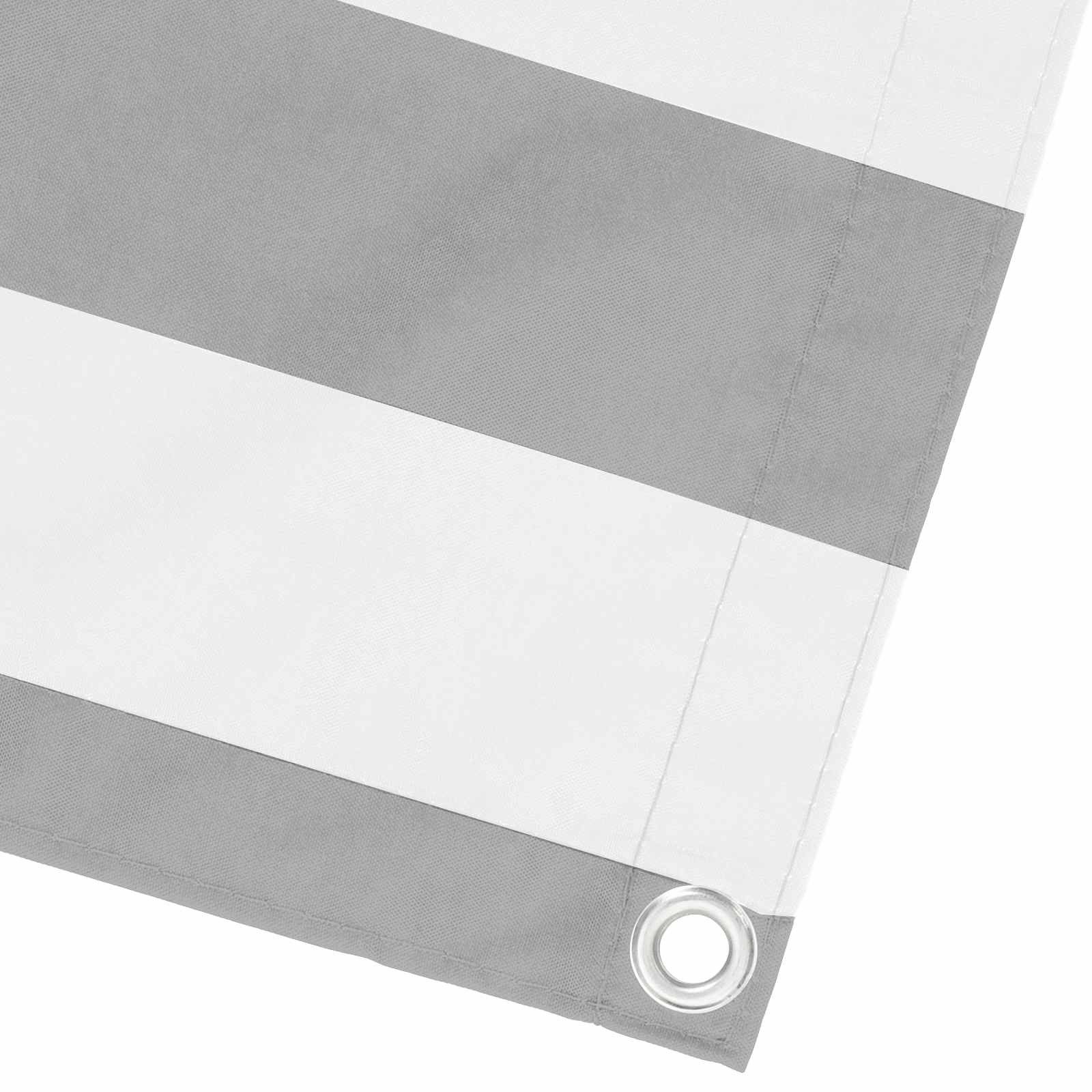 vidaXL Balkonsichtschutz Balkon Sichtschutz 180 x 1000 cm Stoff mit PU-Beschichtung (1-St)
