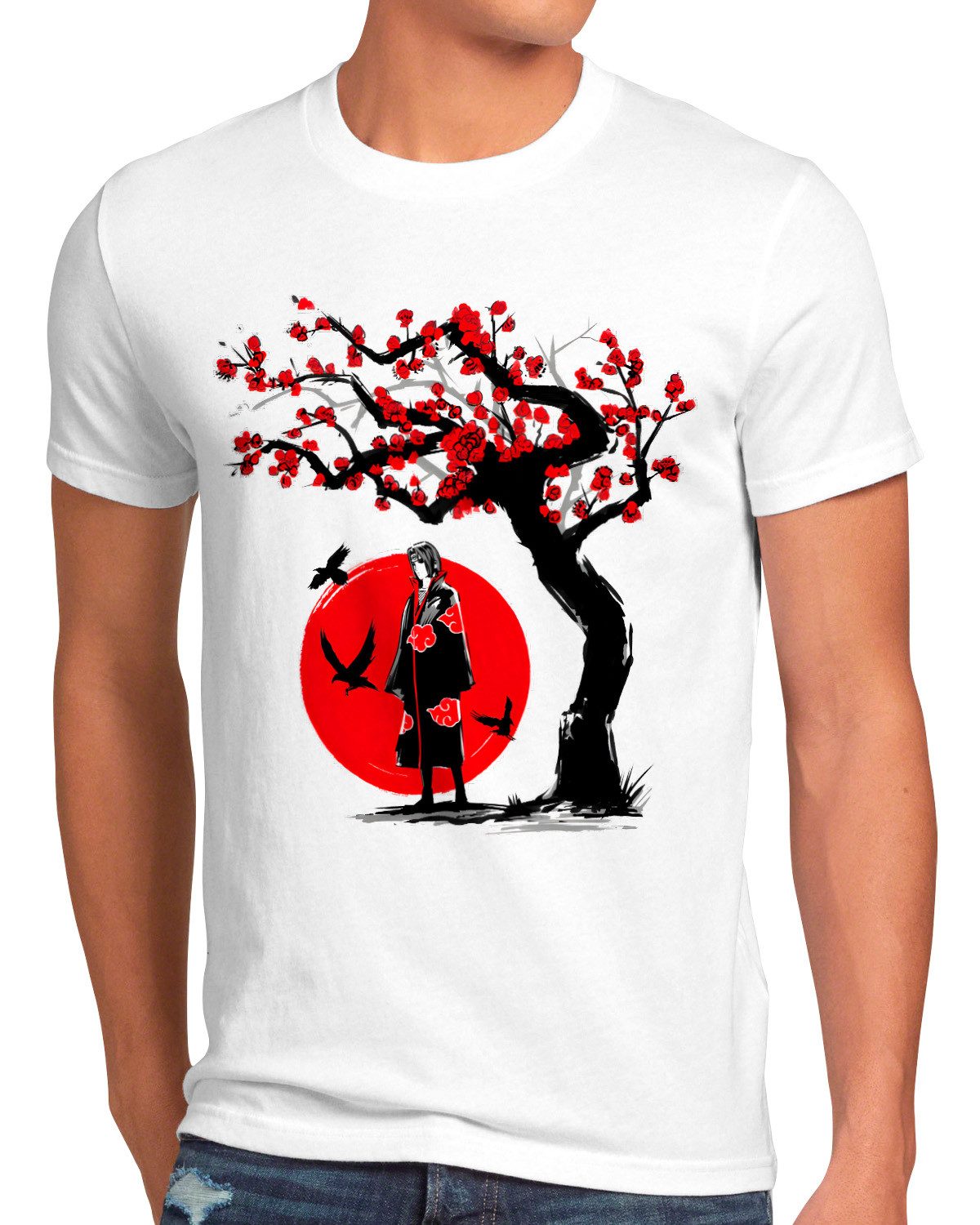 style3 T-Shirt Uchiha Sunrise kakashi sasuke günstig online kaufen