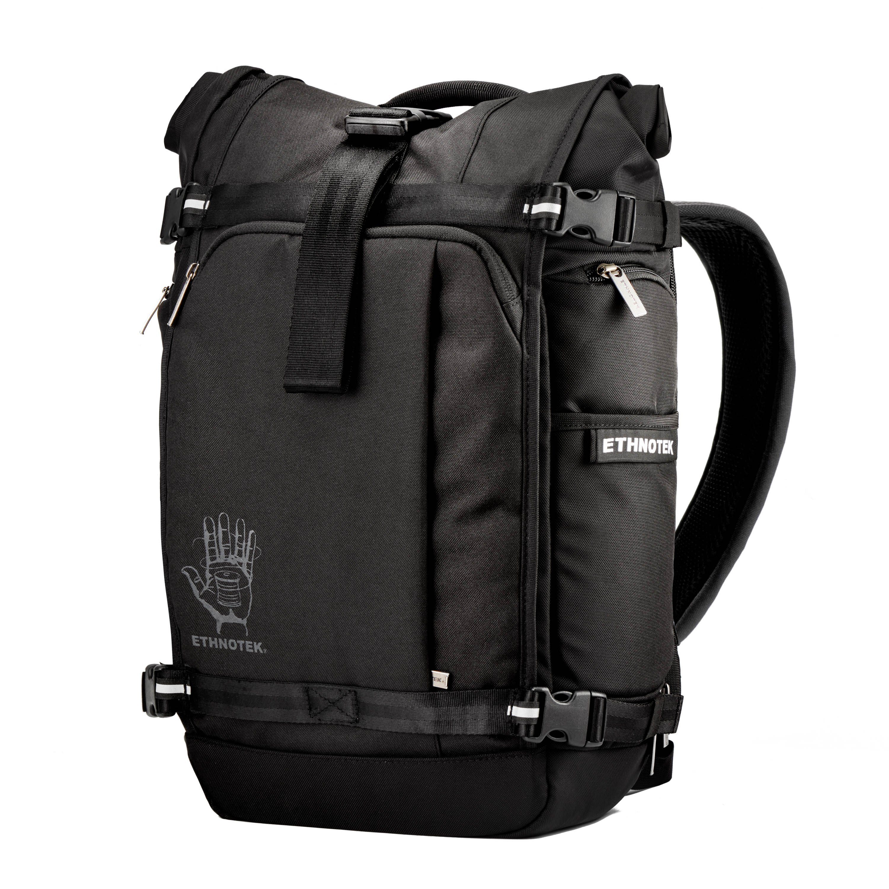 Ethnotek Rucksack Ethnotek Raja Tagesrucksack 30 Bantam, – kompakter Laptoprucksack, nachhaltig & handgewebt, 30 L
