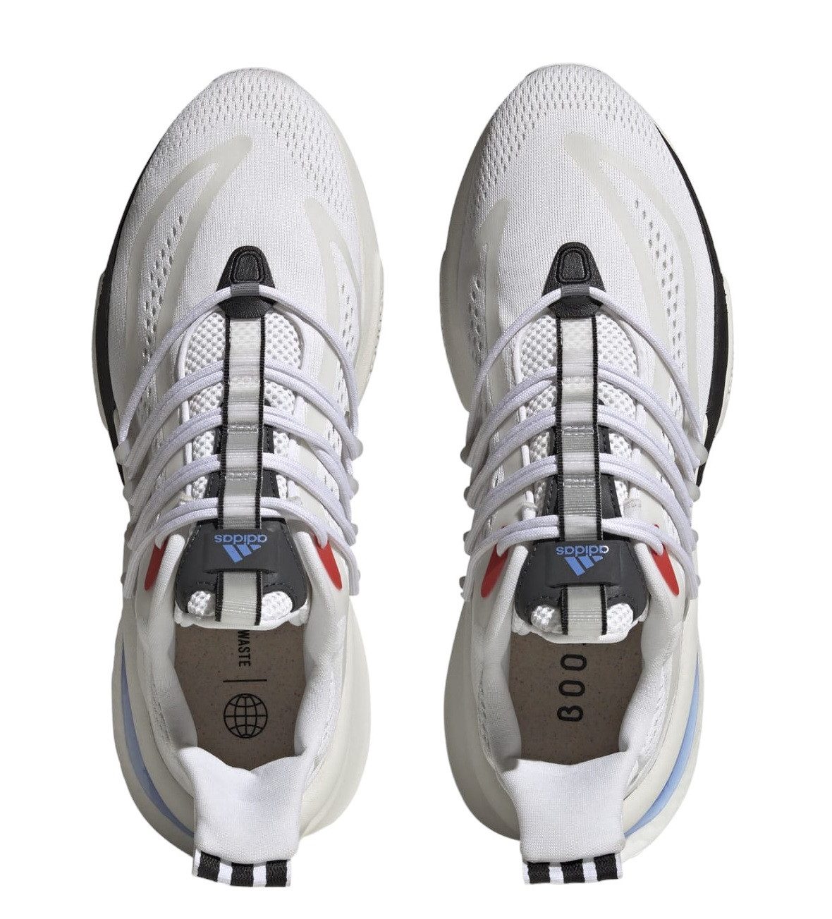 adidas Performance AlphaBoost V1 weiss/blau Herren Laufschuh