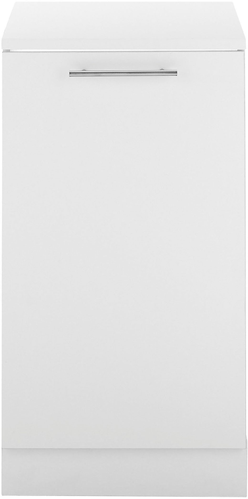 Laundreezy Spülenschrank Laundreezy, Spülenschrank BxHxT 50x92x68 cm (1-St) Breite 50cm, Tür L/R montierbar, Softclose, höhenverstellbare Füße