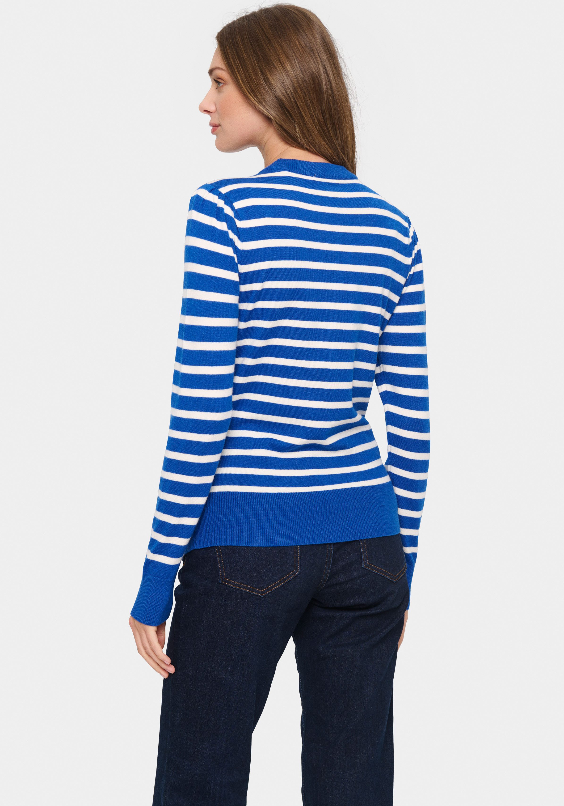 Saint Tropez Rundhalspullover FikamSZ LS günstig online kaufen