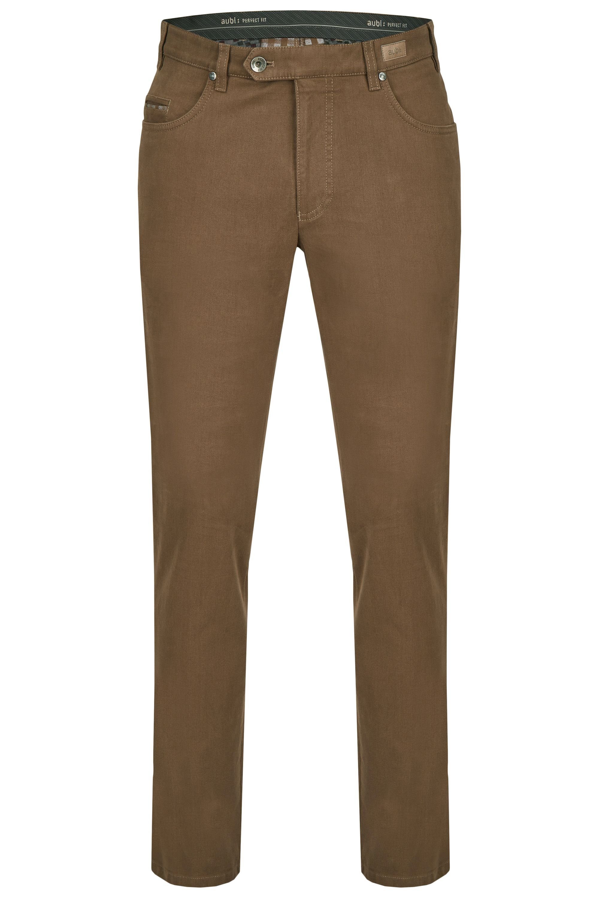 aubi: Stoffhose aubi Perfect Fit Herren Winter Hose Baumwollhose Abseite Modell 577 beige (22)