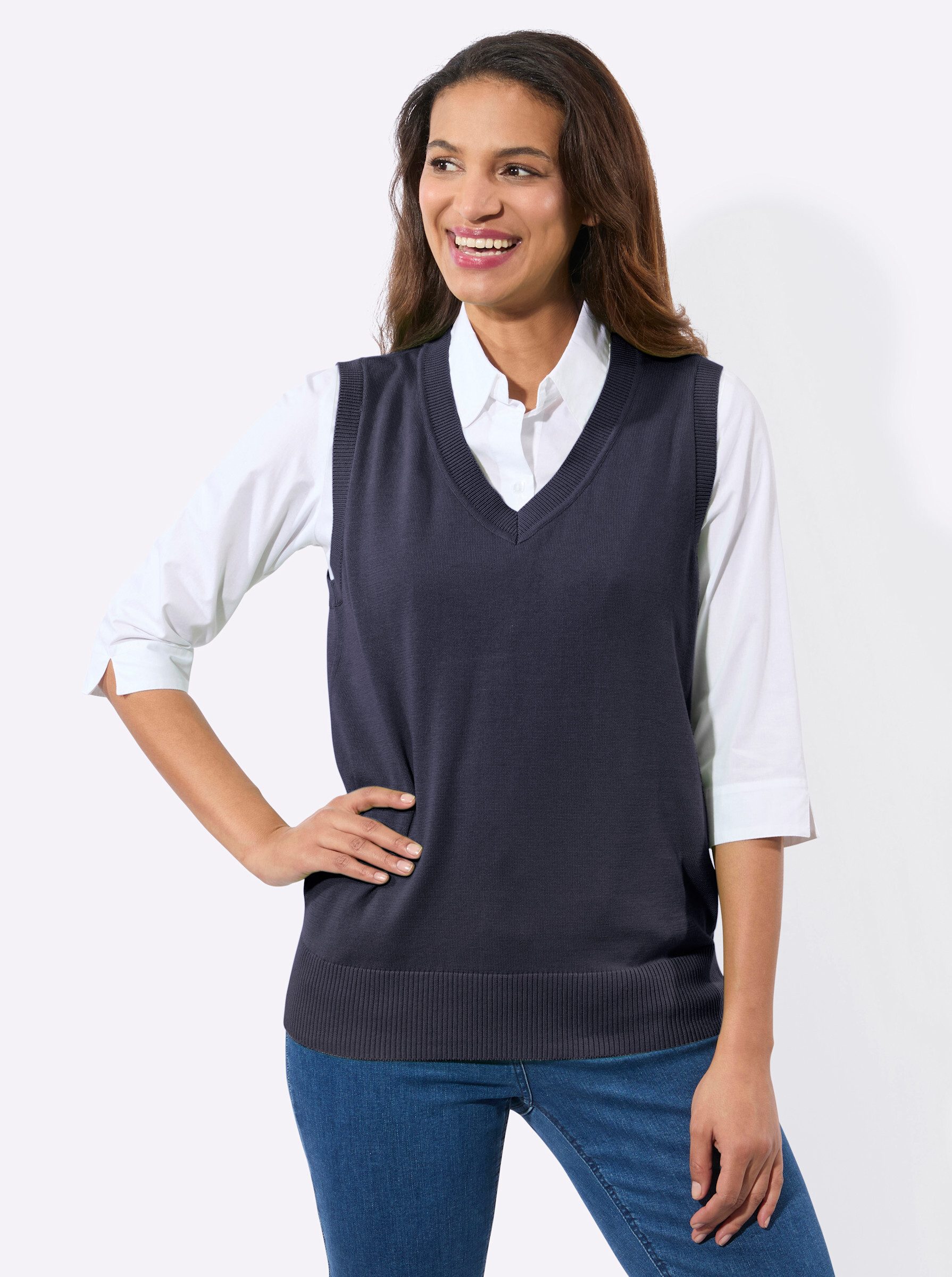 Witt Pullunder Pullunder Ärmellos Jersey