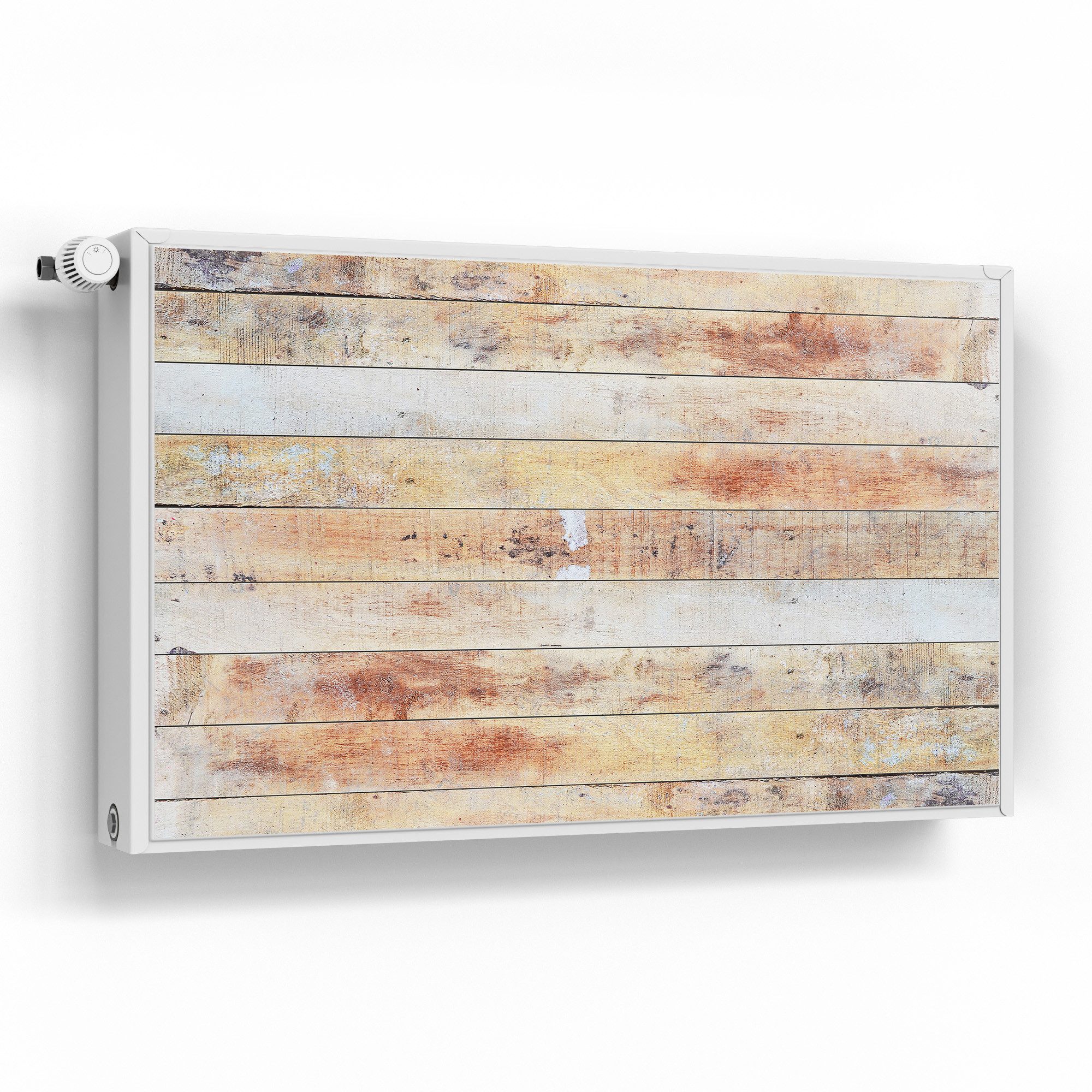 DEQORI Magnetfolie 'Verwitterte Geschichte', beschreibbar Heizung Magnetmatte magnetisch Magnetfolie