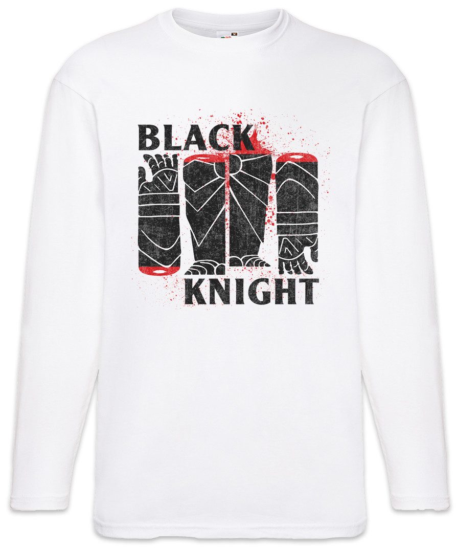 Langarmshirt Monty Black Knight Langarm T-Shirt Monty Fun Schwarzer Life Ritter