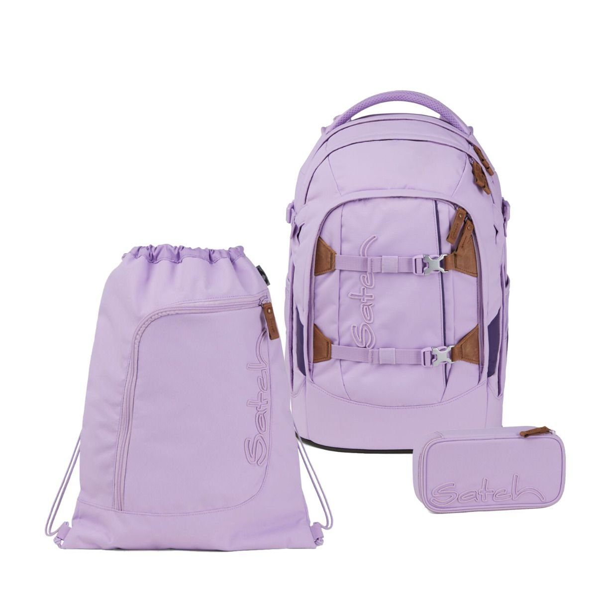 Satch Schulrucksack Pack (Set 3tlg., inkl. Schlamperbox und Sportbeutel)