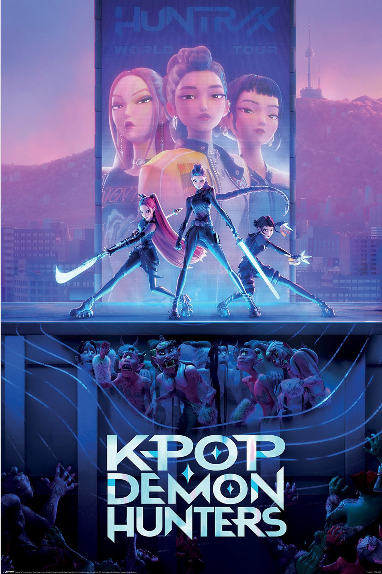 Poster K-Pop Demon Hunters - Key günstig online kaufen