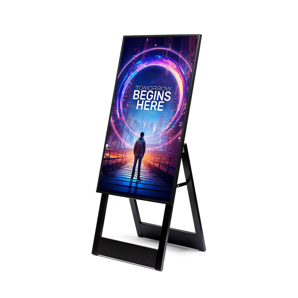 Showdown Displays Standregal Digitaler Kundenstopper 43" Samsung, 1-tlg.