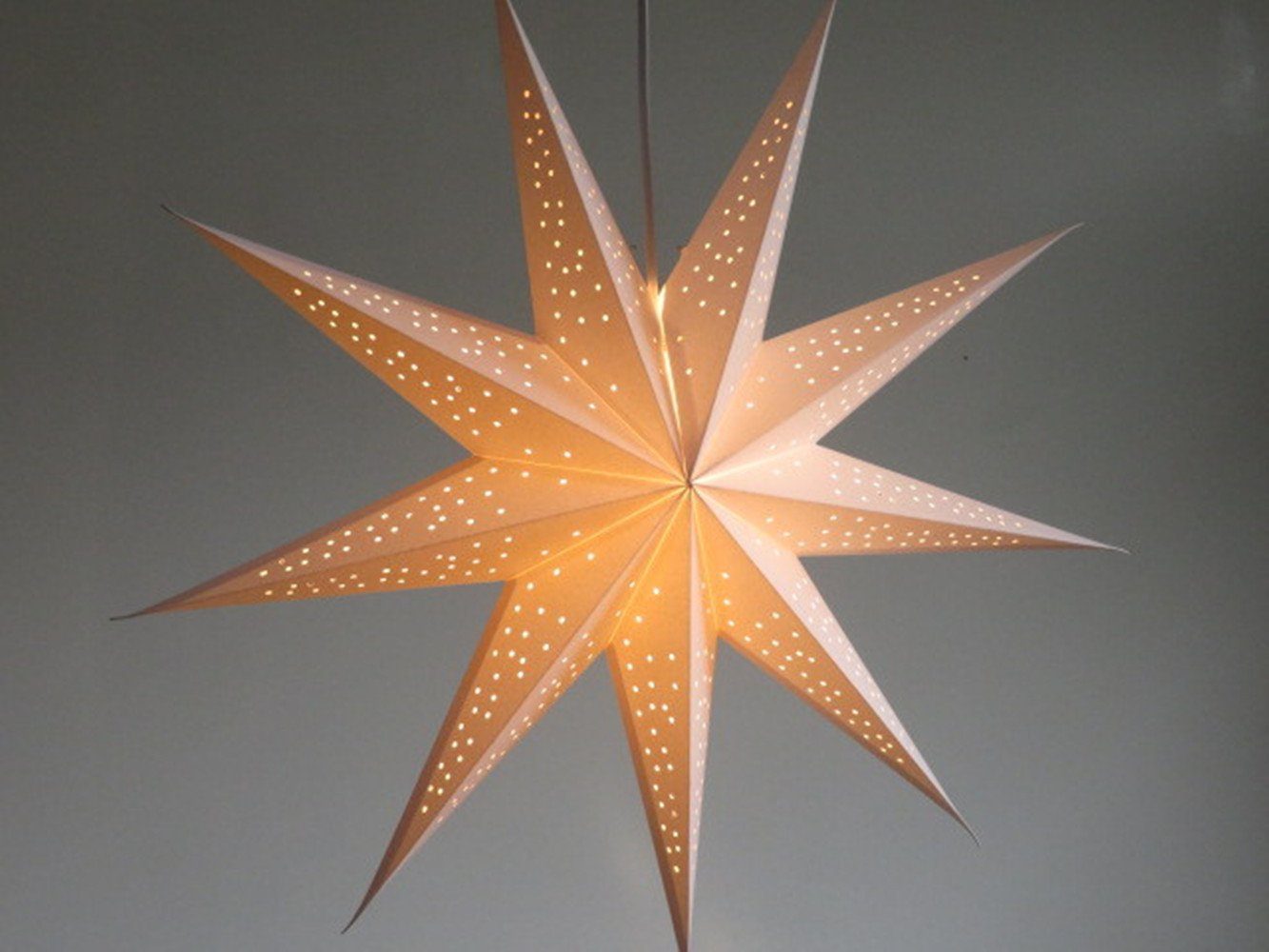 autolock LED Nachtlicht 2 Stück 3D Stern mit LED Leuchte,Papierstern Weihna günstig online kaufen