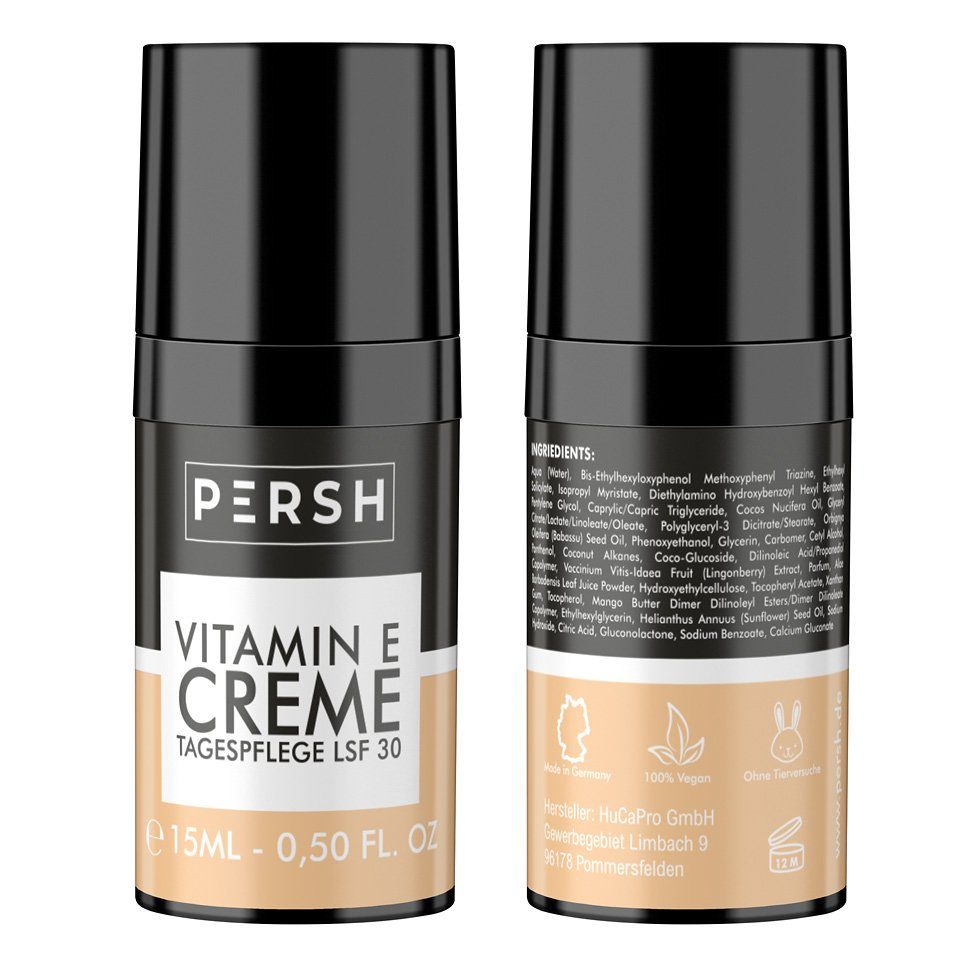 PERSH Tagescreme Vitamin E Tagescreme LSF 30, Anti-Aging