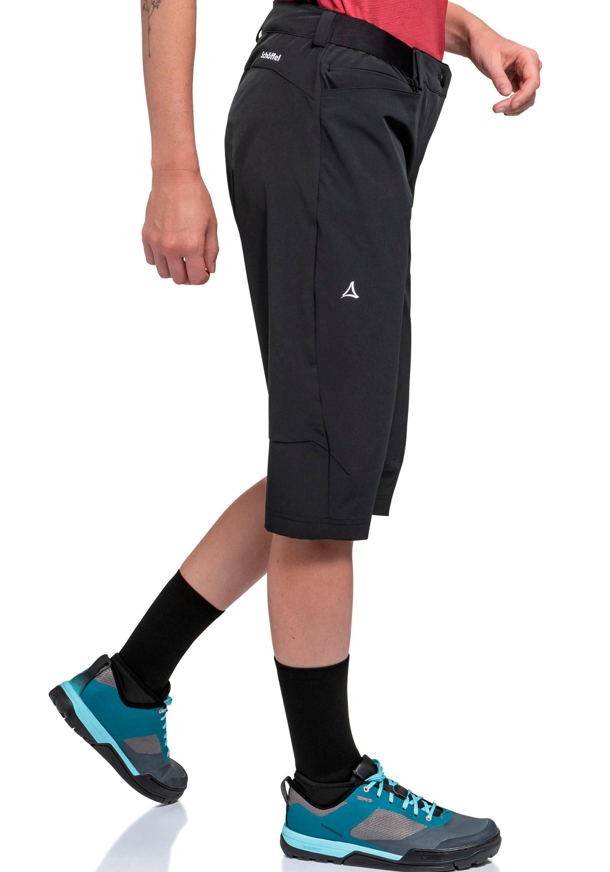 Schöffel Fahrradhose Capri Pants Style Keitele WMS sportlicher Stil, für Ra günstig online kaufen