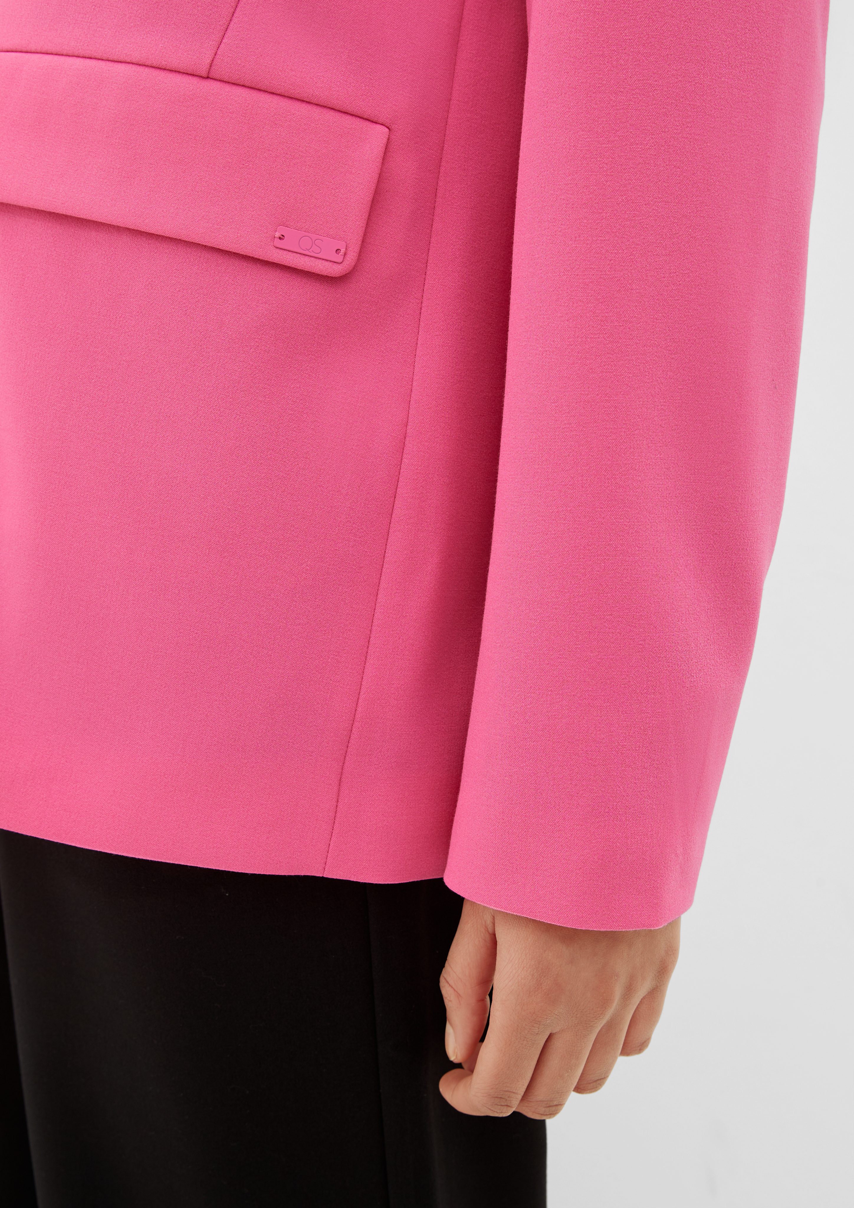 Jackenblazer QS Indoor-Blazer pink