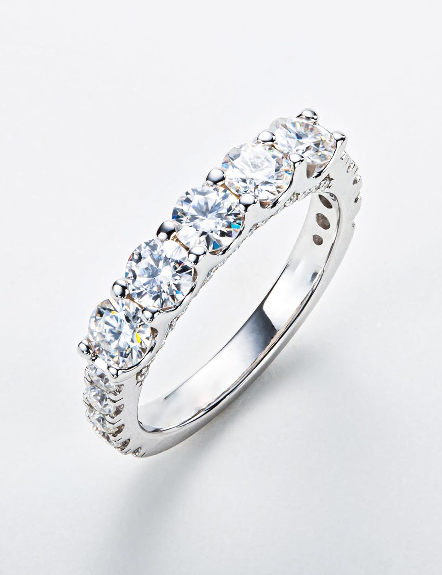 Diamantring 585er Gold, einzelner Stein 0,3 ct, Damen-Echtdiamantring
