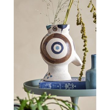 Bloomingville Dekovase Vase Mahrab Vogel Steingut