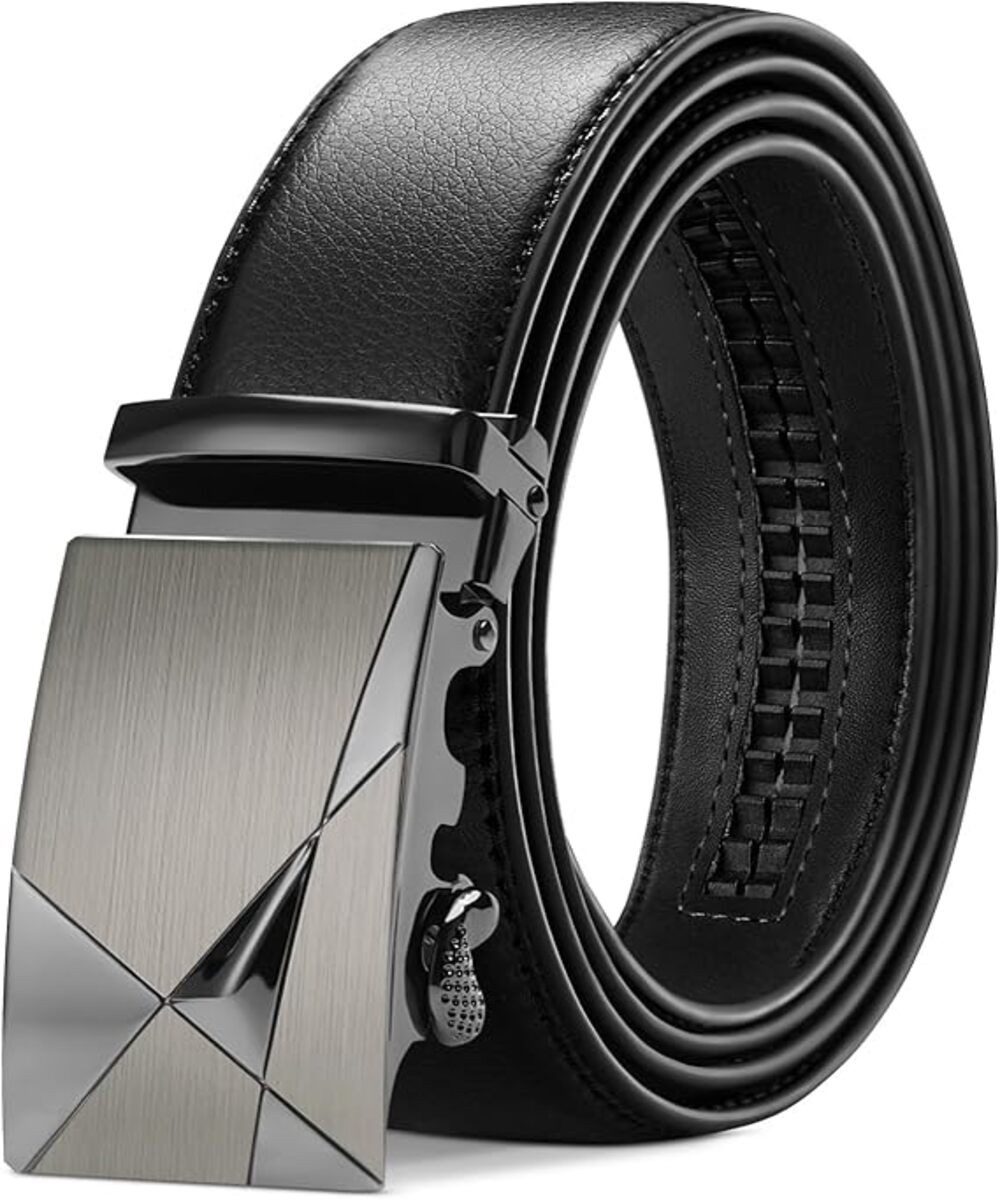 LOCCUS Ledergürtel Herren Gürtel Leder, Ledergürtel, Herren Gürtel, Automatikgürtel Herrengeschenk, Hochwertige Verarbeitung