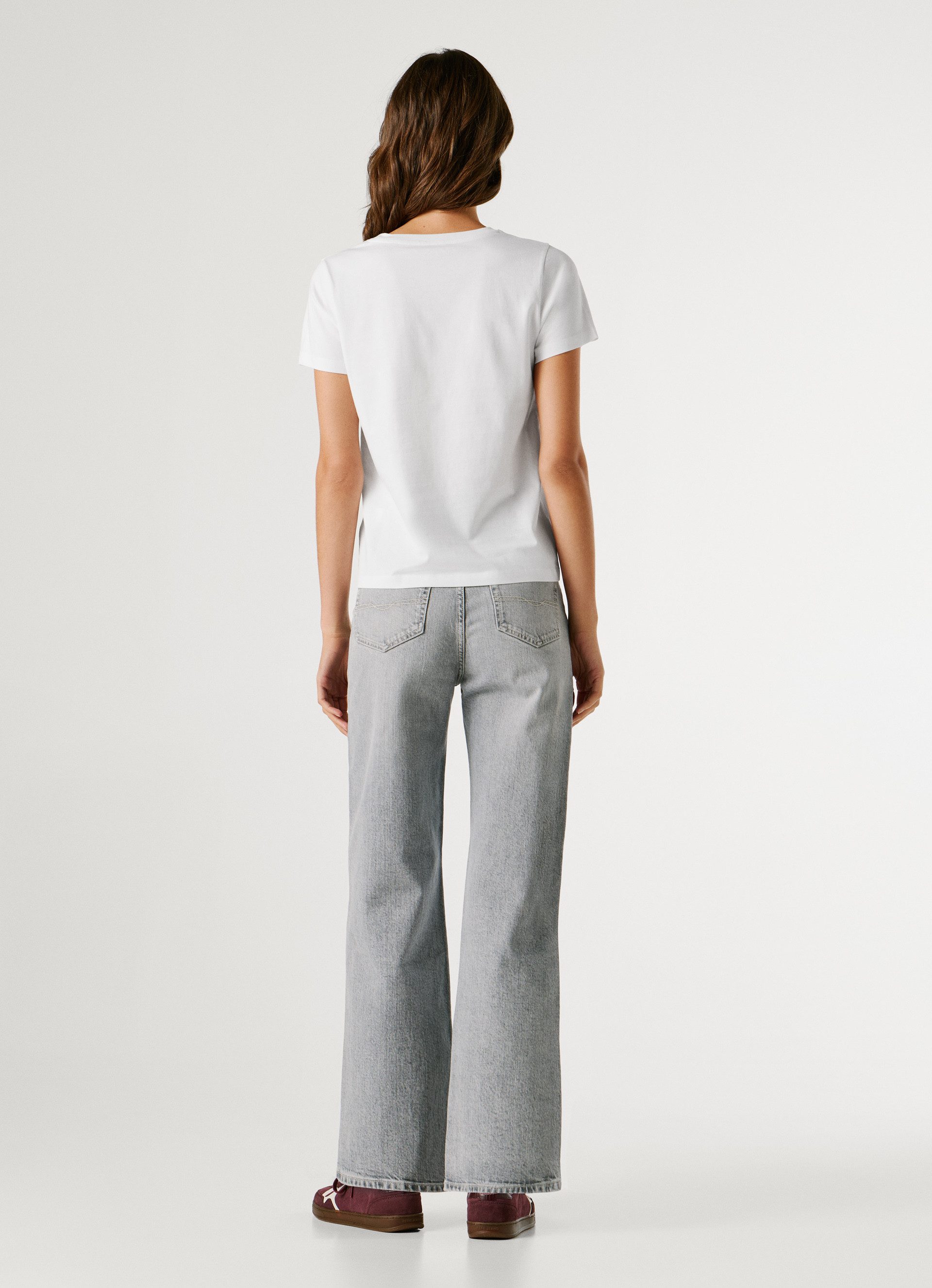 Pepe Jeans T-Shirt BRADY mit Rundhals, Nietenapplikation – Bild 5 von 5