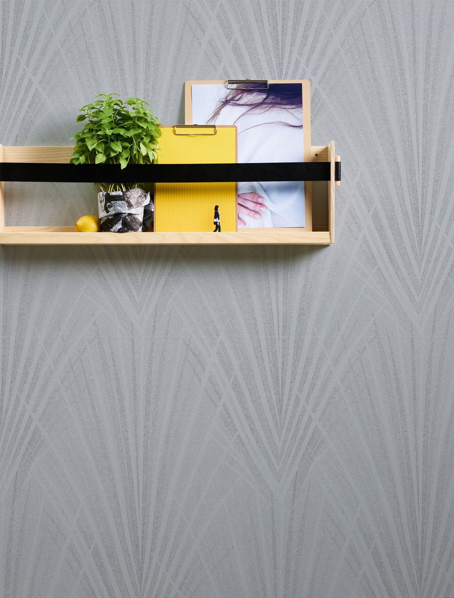 A.S. Création Vliestapete New Elegance, leicht strukturiert, Strukturmuster, gemustert, mehrfarbig, Palmentapete Tapete Dschungel Tapeten Wohnzimmer Schlafzimmer Küche