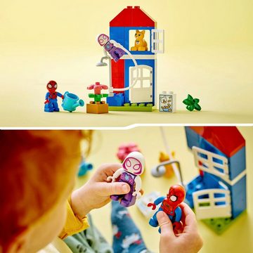 LEGO® Konstruktionsspielsteine Spider-Mans Haus (10995), LEGO® DUPLO Marvel, (25 St), Made in Europe