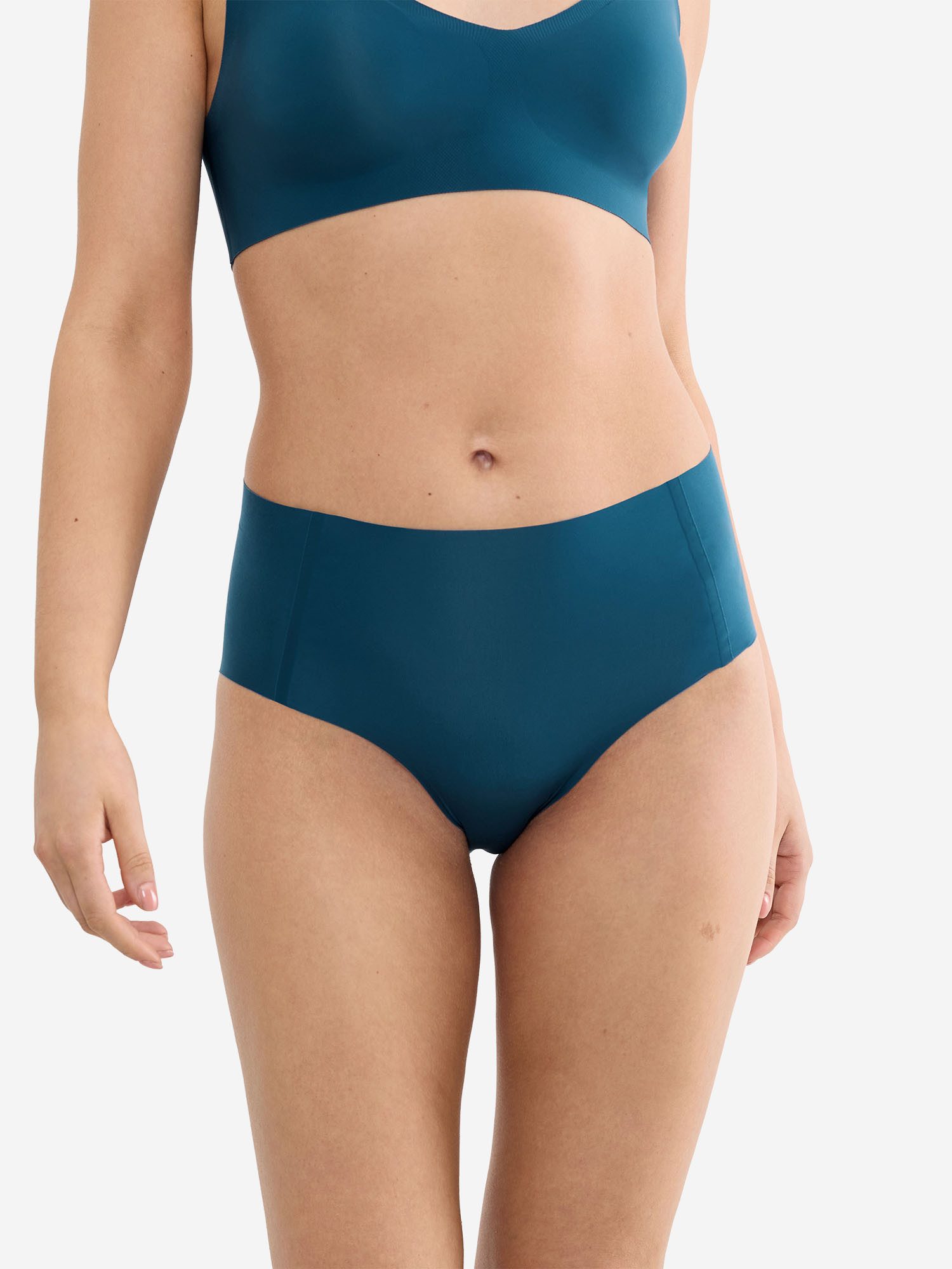 sloggi Maxislip Blue ZERO Feel 2.0 Hoher Slip, Taillenslip, High Waist Slip