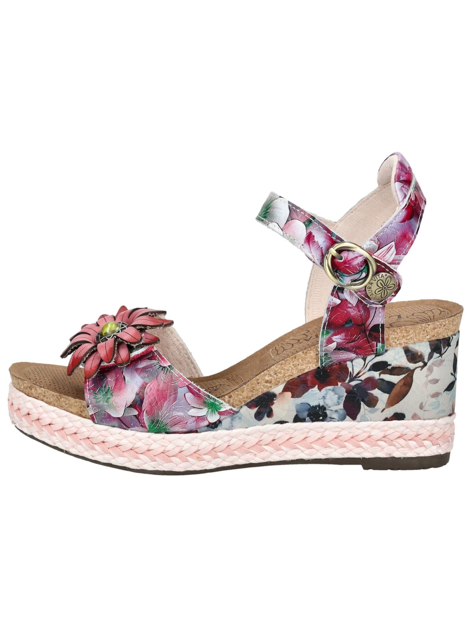 LAURA VITA LAURA VITA Sandalen Leder High-Heel-Sandalette günstig online kaufen