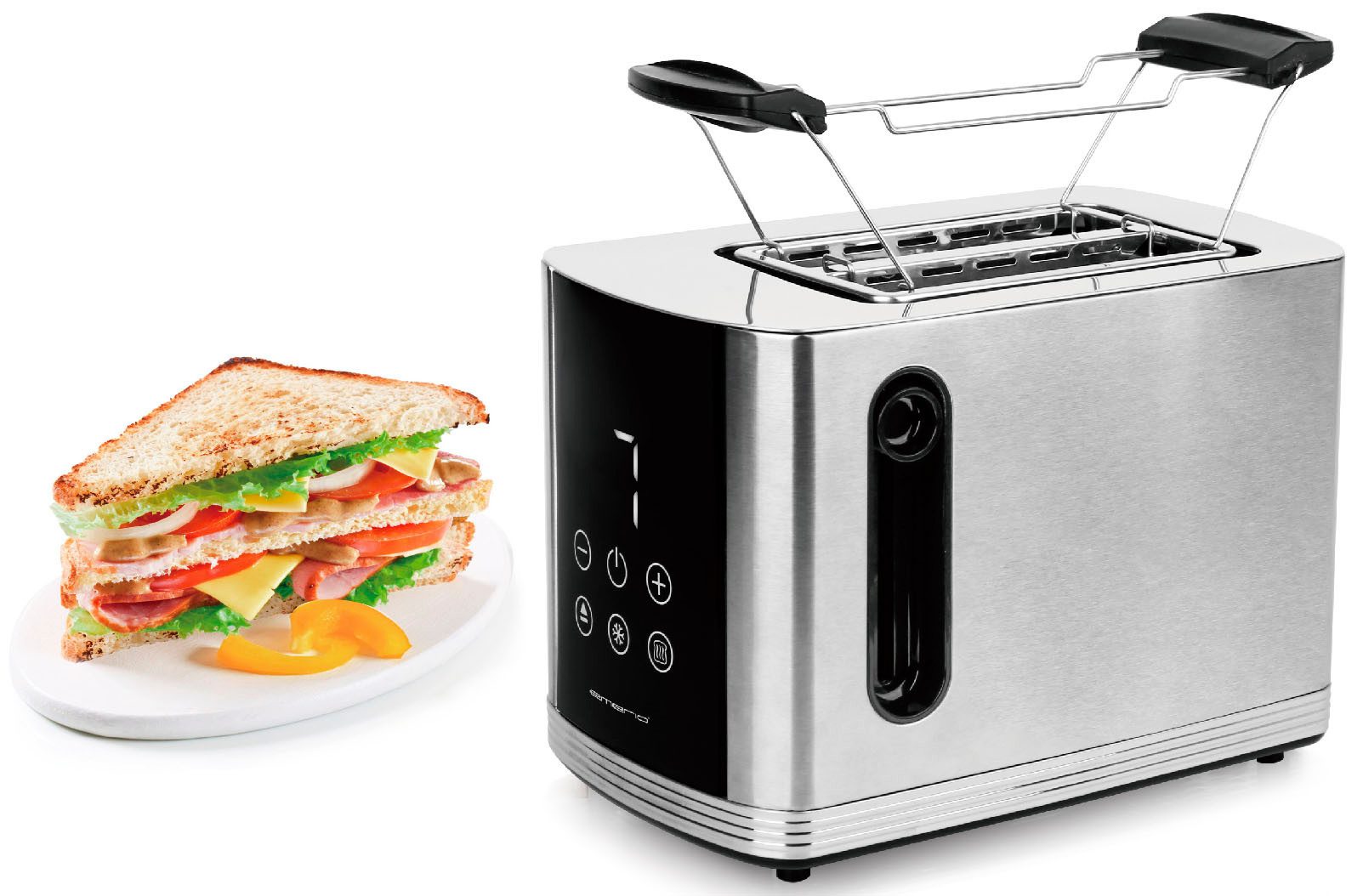 Emerio Toaster TO-128308, 2 kurze Schlitze, 800 W