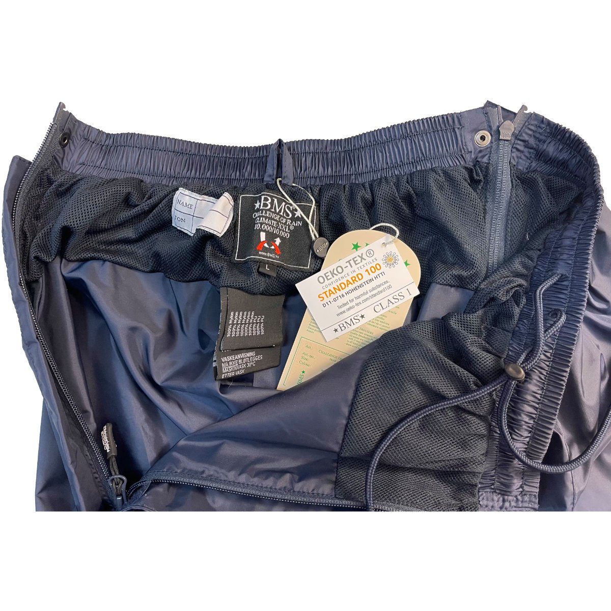 BMS Regenhose Challenge of Rain Fahrradhose - 100% wasserdicht & atmungsaktiv auch in Größen Größen