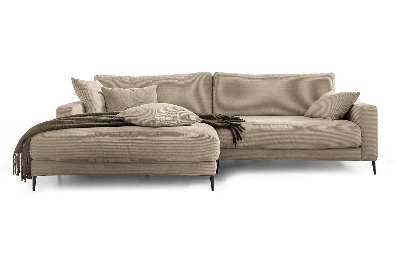 daslagerhaus living Sofa Sofakombination Sommerset Cord