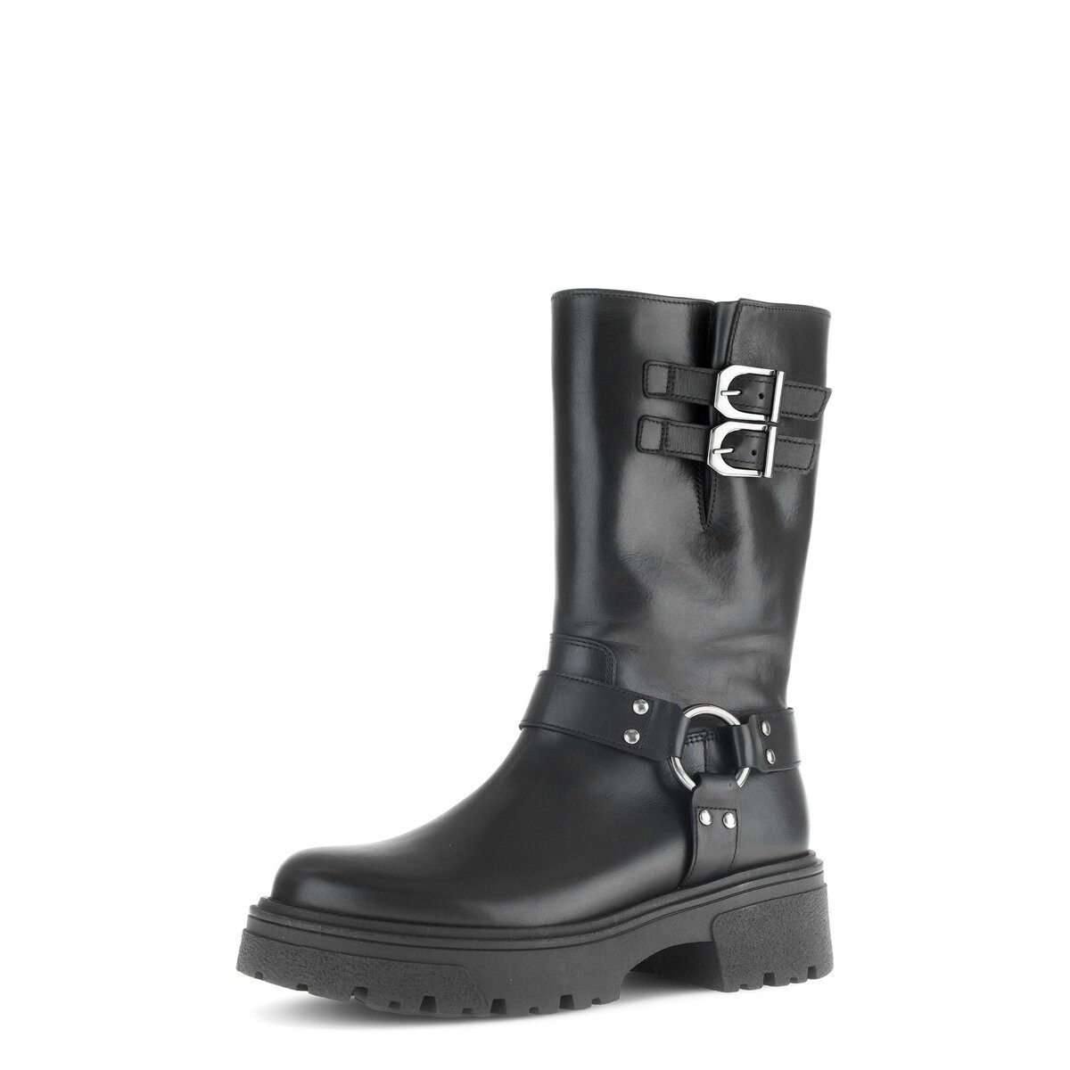 Gabor Biker Boots Glattleder Bikerboots günstig online kaufen