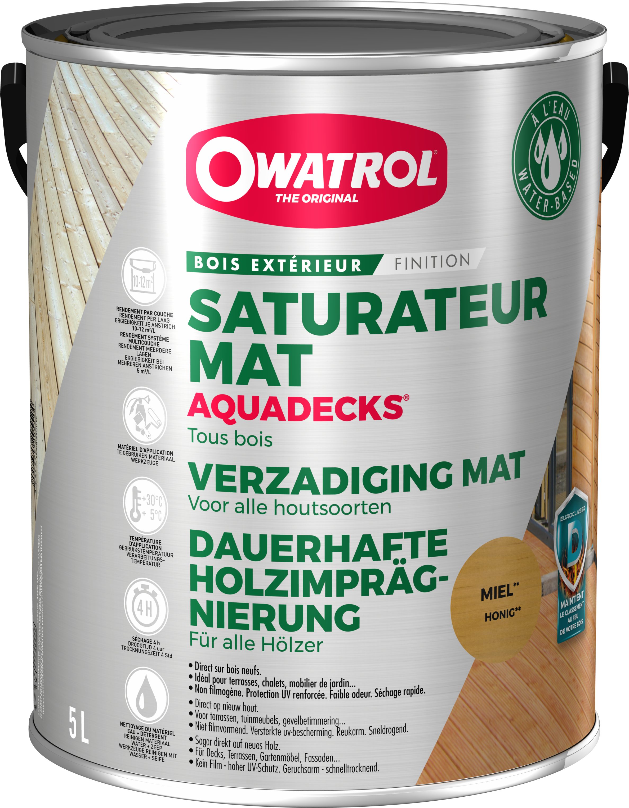 OWATROL Holzschutzlasur Aquadecks