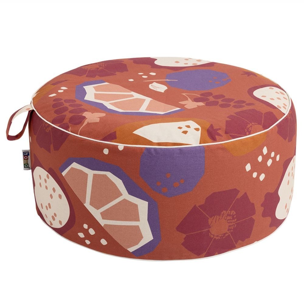 howa Bodenkissen colorful red, Sitzhocker Sitzkissen Outdoor aufblasbar