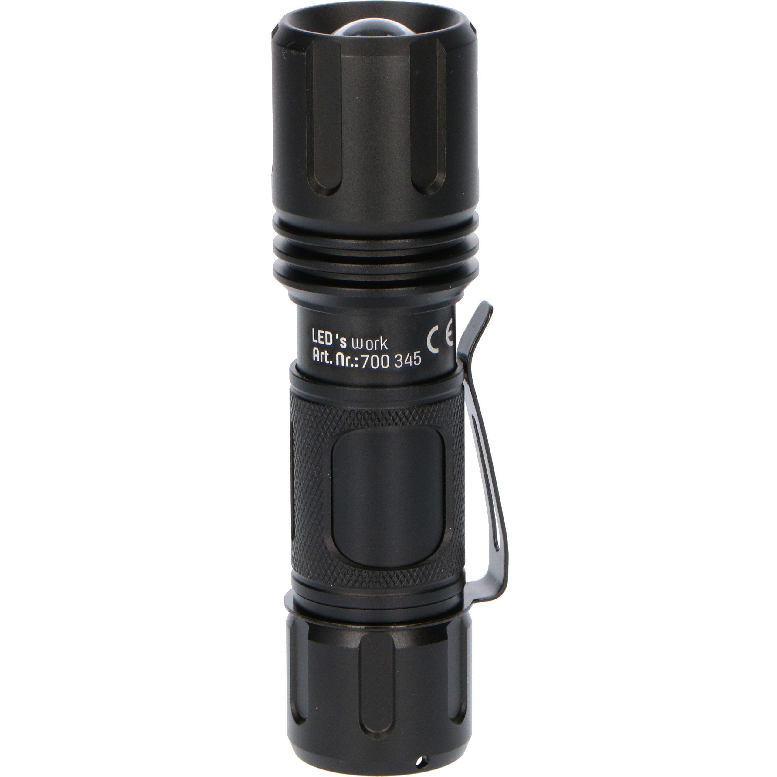 LED's work LED Arbeitsleuchte 700345 LED-Taschenlampe, LED, 5W Zoomfunktion Dimmbar Stroboskop