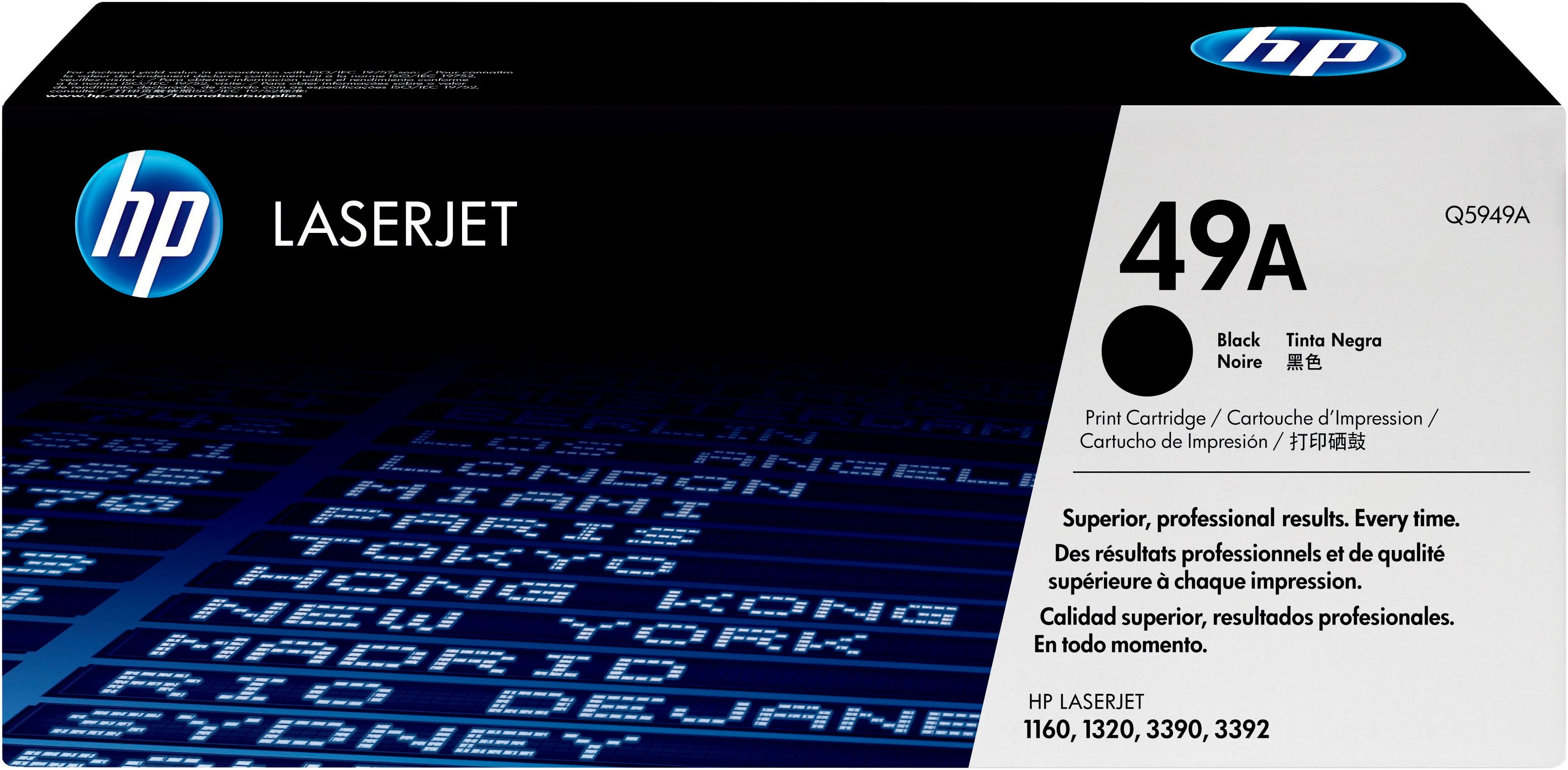 HP Tonerpatrone HP original Toner 49 Black Größe A + X