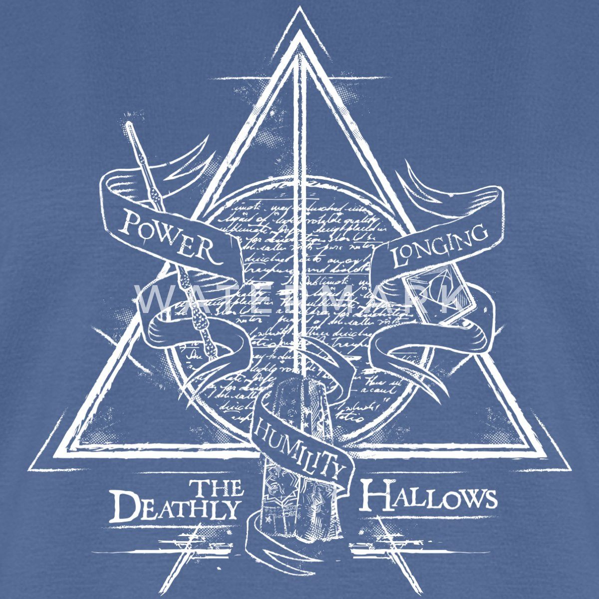 Spreadshirt T-Shirt Harry Potter The Deathly Hallows Frauen Premium T-Shirt (1-tlg)