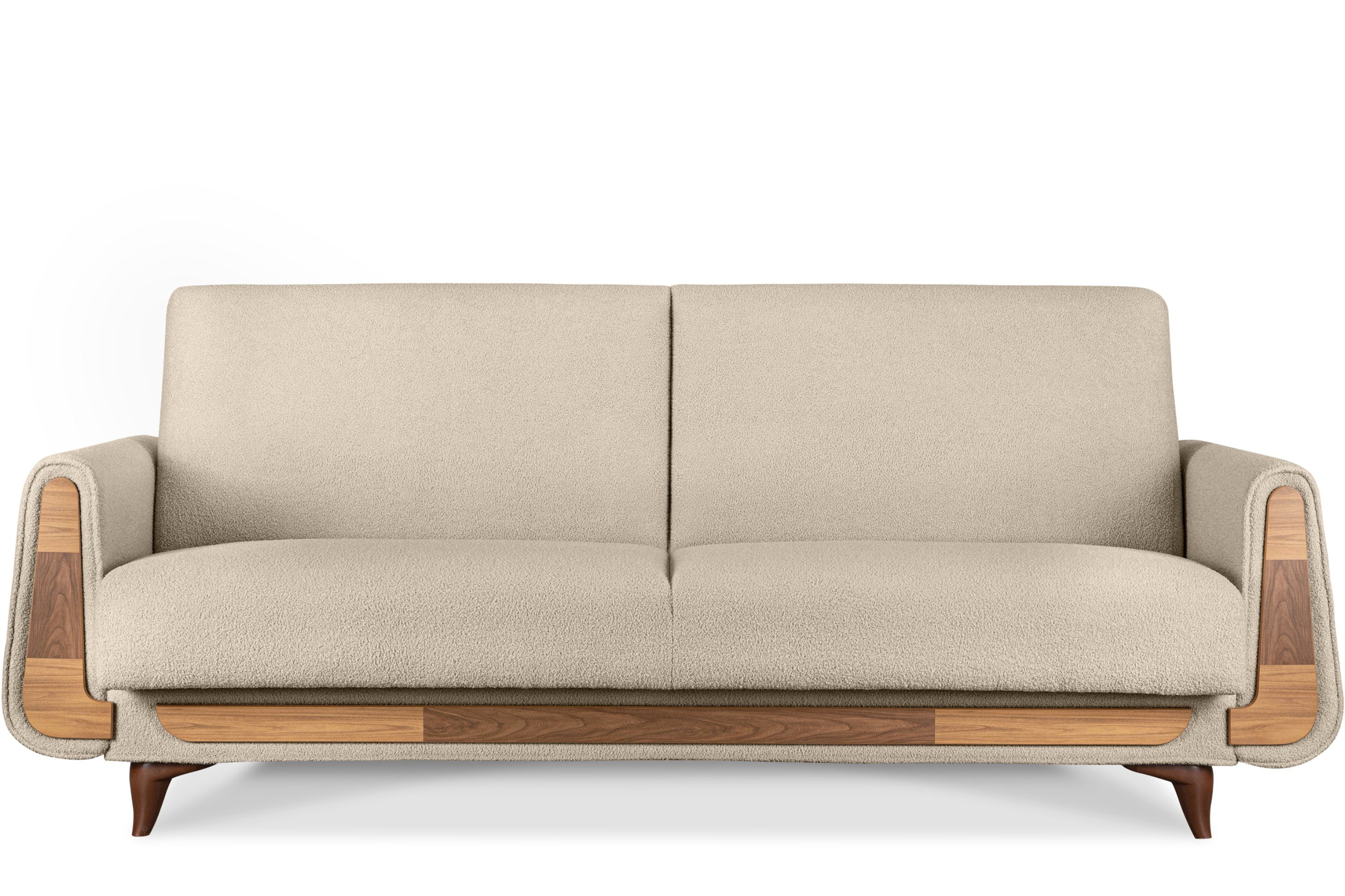 Konsimo 2-Sitzer »GUTAVO Sofa ausklappen Schlaffunktion Armlehnen«