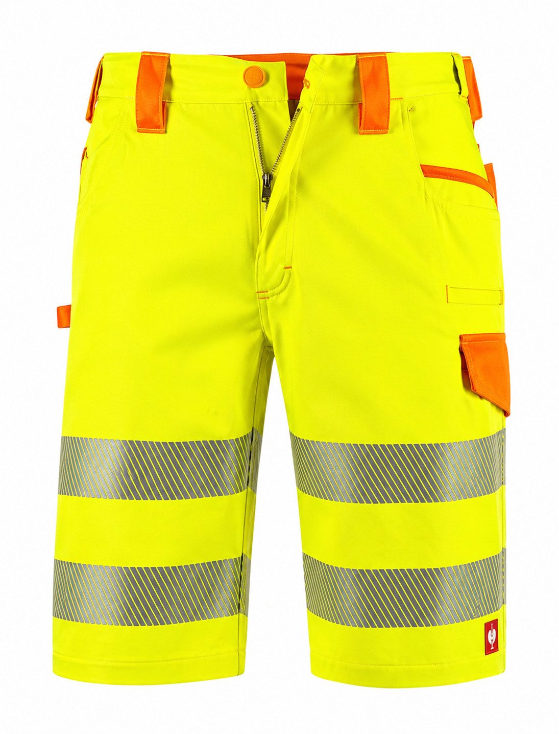 Arbeitsshorts Warnschutz Shorts e.s.motion 2020 Herren Arbeitsshorts Orange Gelb