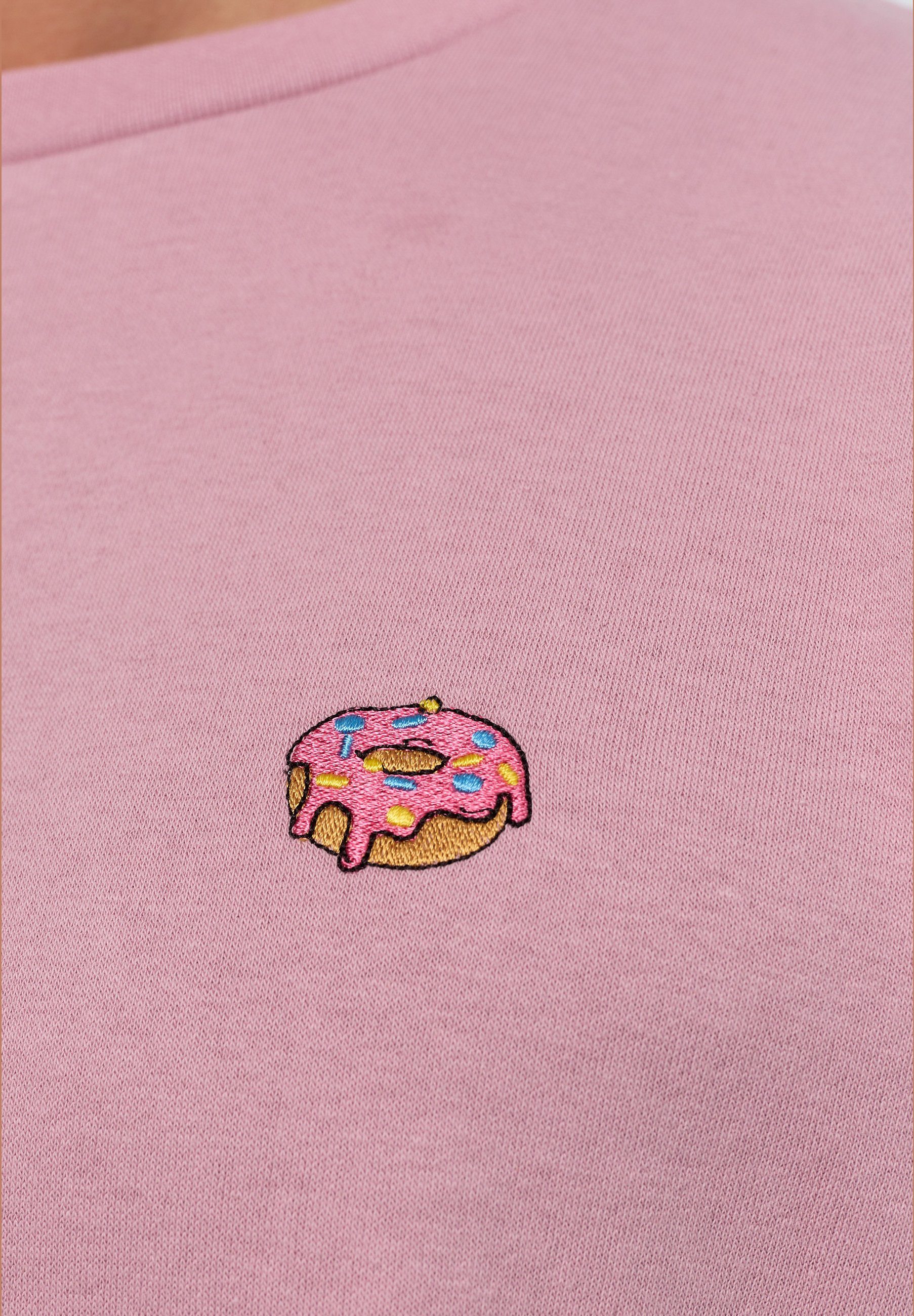 zertifizierte Bio-Baumwolle GOTS MIKON Pink Sweatshirt Donut